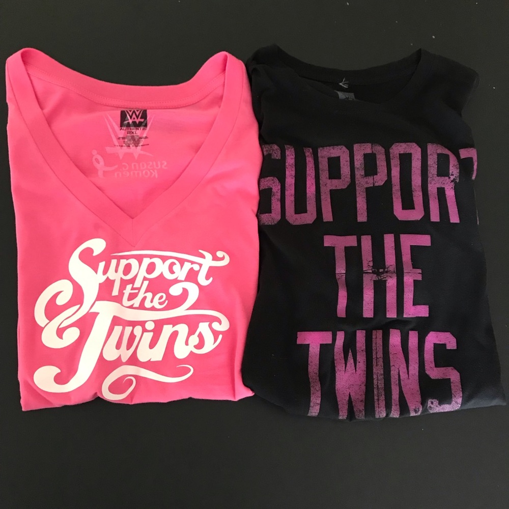 WWE Support the Twins Tee Bundle